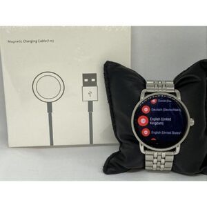 Fossil Gen 3 Silver Dial Smart Watch FTW2111 DM212